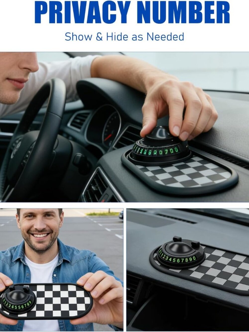 Universal Multi-Functional PVC Car Interior Kit Anti-Slip Mat(1 Pack) - Picture 3 of 7